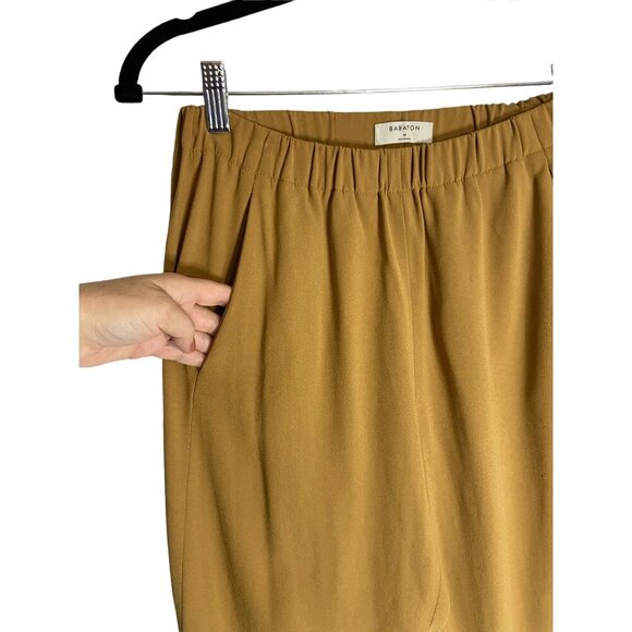 Babaton Dexter High Waist Cropped Tan Pants-sz Medium - Picture 6 of 9